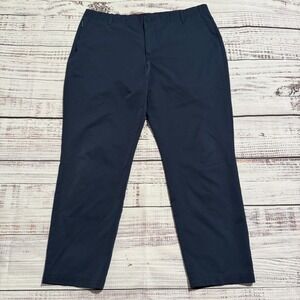 Mondetta Stretch Golf‎ Pants Casual Blue Men's Size 38x29 (Fits 38x27)